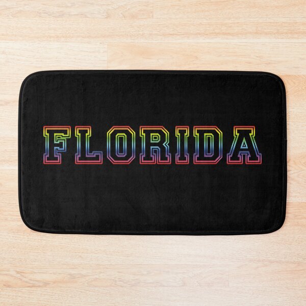 Item preview, Florida Pride Rainbow Black designed and sold by HighBrowDesigns.