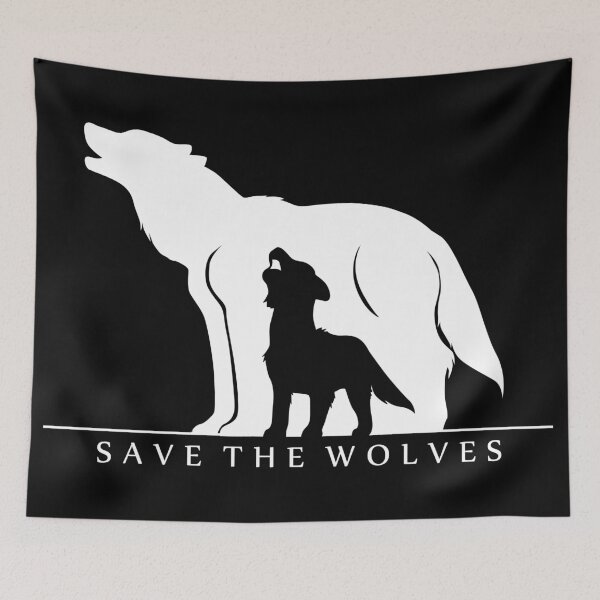 Item preview, Save the Wolves designed and sold by TheKohakuDragon.