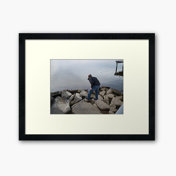 The Concrete Island Framed Art Print