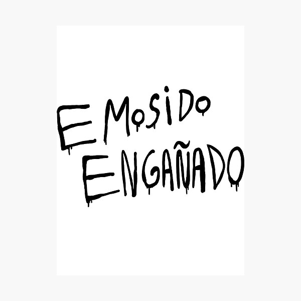 Item preview, EMoSiDo ENGAÑADO designed and sold by Noisa.