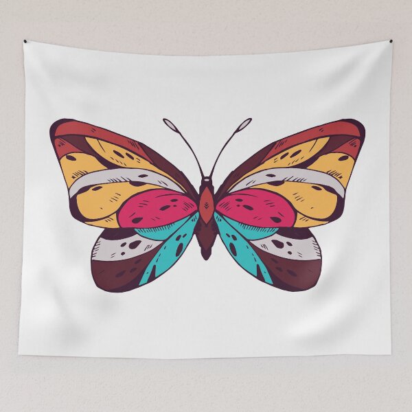 Item preview, Colorful butterfly designed and sold by emphatic.