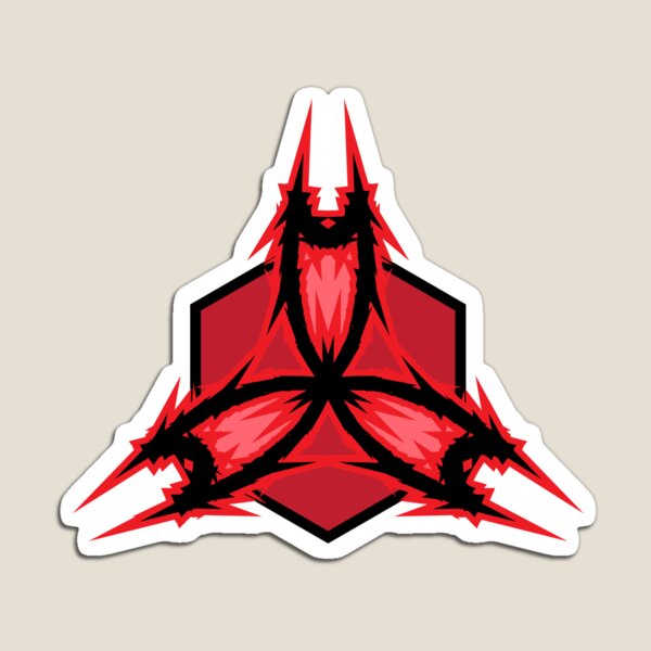 Item preview, A Danger Sign from an Alien World - Red designed and sold by CreepyKards.