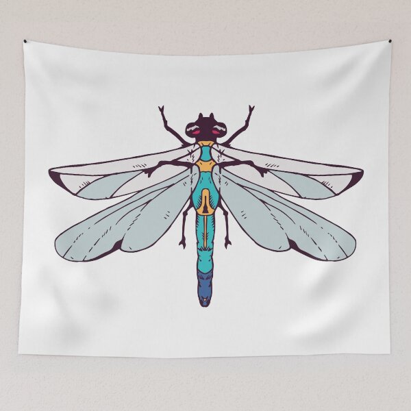 Item preview, Colorful dragonfly designed and sold by emphatic.