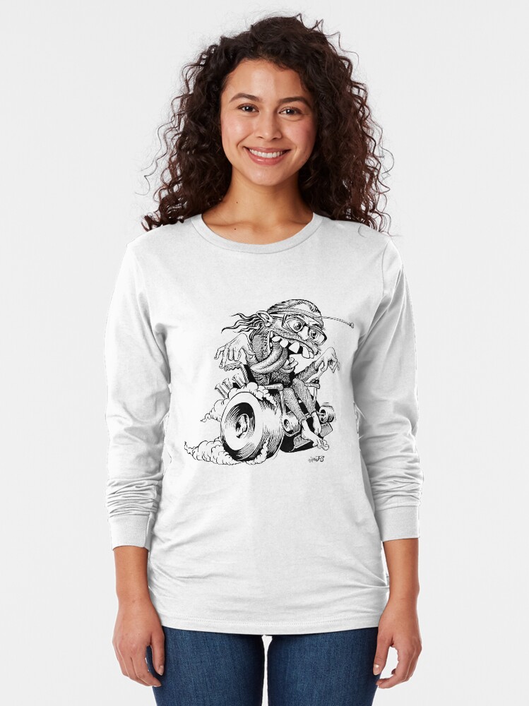 Thumbnail 2 of 5, Long Sleeve T-Shirt, Frank Moore TShirt designed and sold by frankmoore.