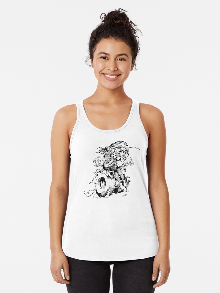 Thumbnail 1 of 3, Racerback Tank Top, Frank Moore TShirt designed and sold by frankmoore.