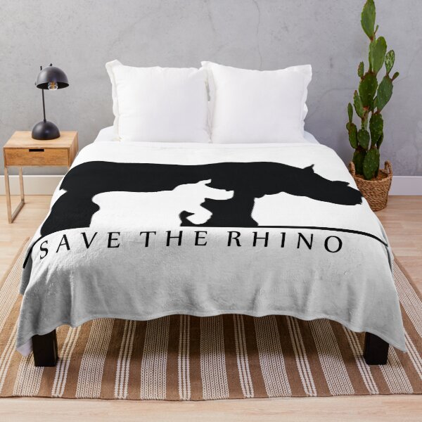 Item preview, Save The Rhino (White Background) designed and sold by TheKohakuDragon.