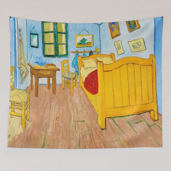 Item preview, The Bedroom by Vincent Van Gogh (Digitally Enhanced)  designed and sold by Mr. Gattax.