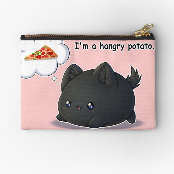 Hangry Potato Zipper Pouch