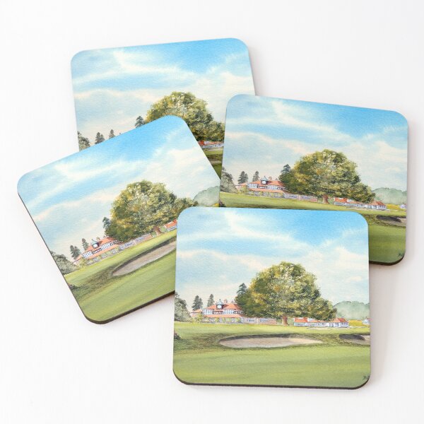 Item preview, Sunningdale Golf Club 18th Green and Clubhouse designed and sold by William Holkham.