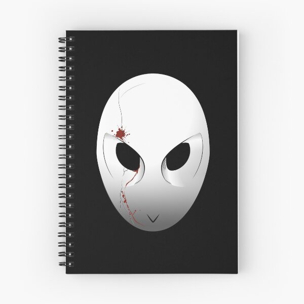 Item preview, BLOODY COURT OF THE OWL MASK, sinister, shadow, evil, devil, white, secret brotherhood talon society night city crime gang designed and sold by frikybomb.