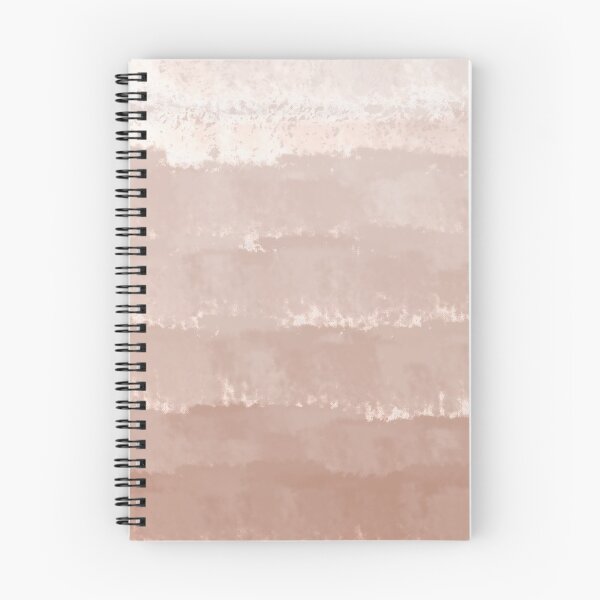 Item preview, Blush Horizons. Monochrome Painted Minimalist Modern Gradient Striped Abstract in Blush Rose Pink designed and sold by kierkegaard.
