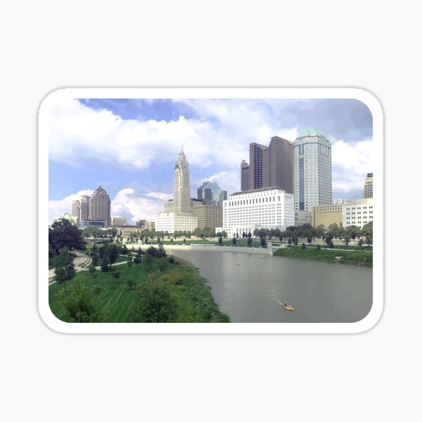 Item preview, Columbus Ohio Landscape designed and sold by DesignsbyKell.