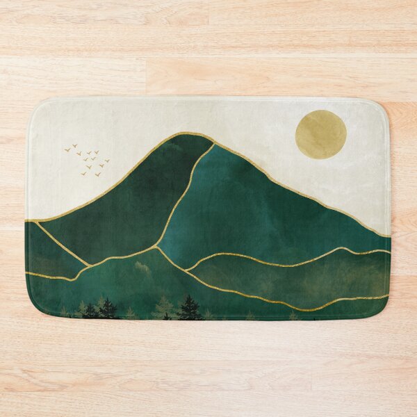 Item preview, Mount Hood // Picture of a Emerald Abstract Dream and the Oregon Mountain Wilderness designed and sold by 88mountainscape.