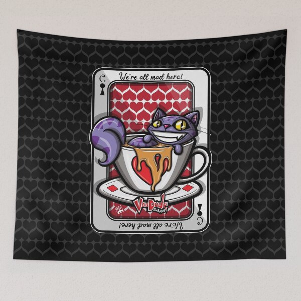 Item preview, Cheshire designed and sold by VooDudeDesigns.