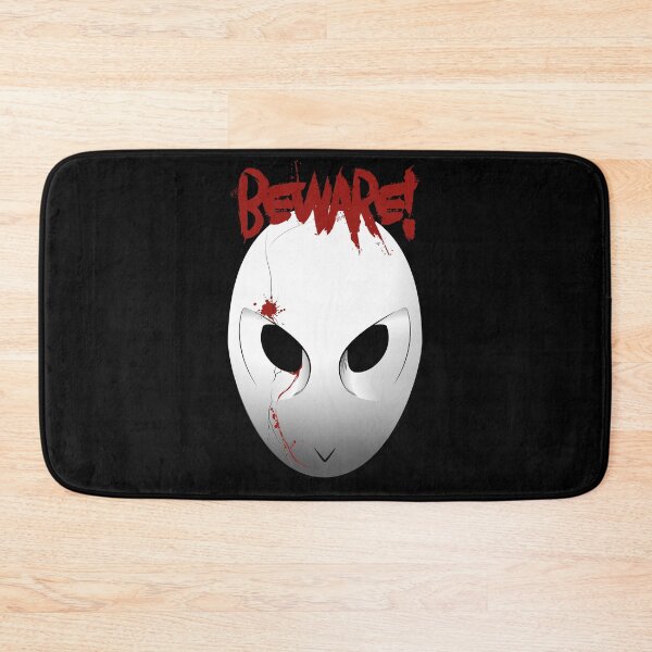 Item preview, BEWARE COURT OF THE OWL MASK, sinister, shadow, evil, devil, white, secret brotherhood talon society night city crime gang designed and sold by frikybomb.