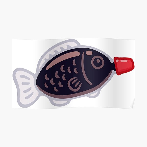 "Fish shaped soy sauce bottle" Poster for Sale by irmirx Redbubble
