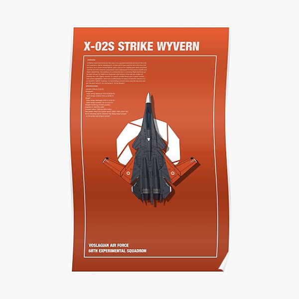 X-02S Strike Wyvern 'Archange' Poster