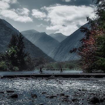 Artwork thumbnail, A mystic valley on Hawaii. by ROBERT NIEDERRITER