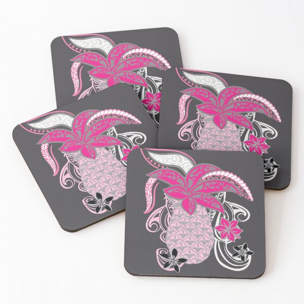 Item preview, Polynesian Tribal Pineapple Collage designed and sold by sunnthreads.
