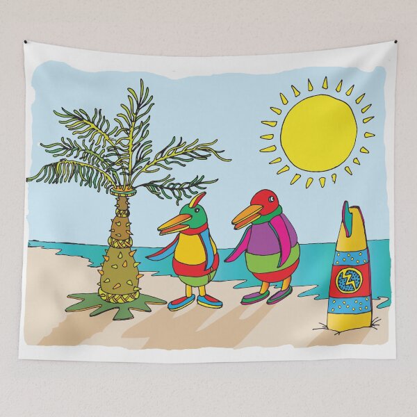 Item preview, Tropical Penguins designed and sold by JamesKentRidley.