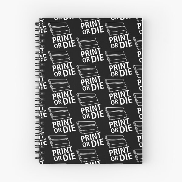 Item preview, Print Or Die (again) designed and sold by dialon25.