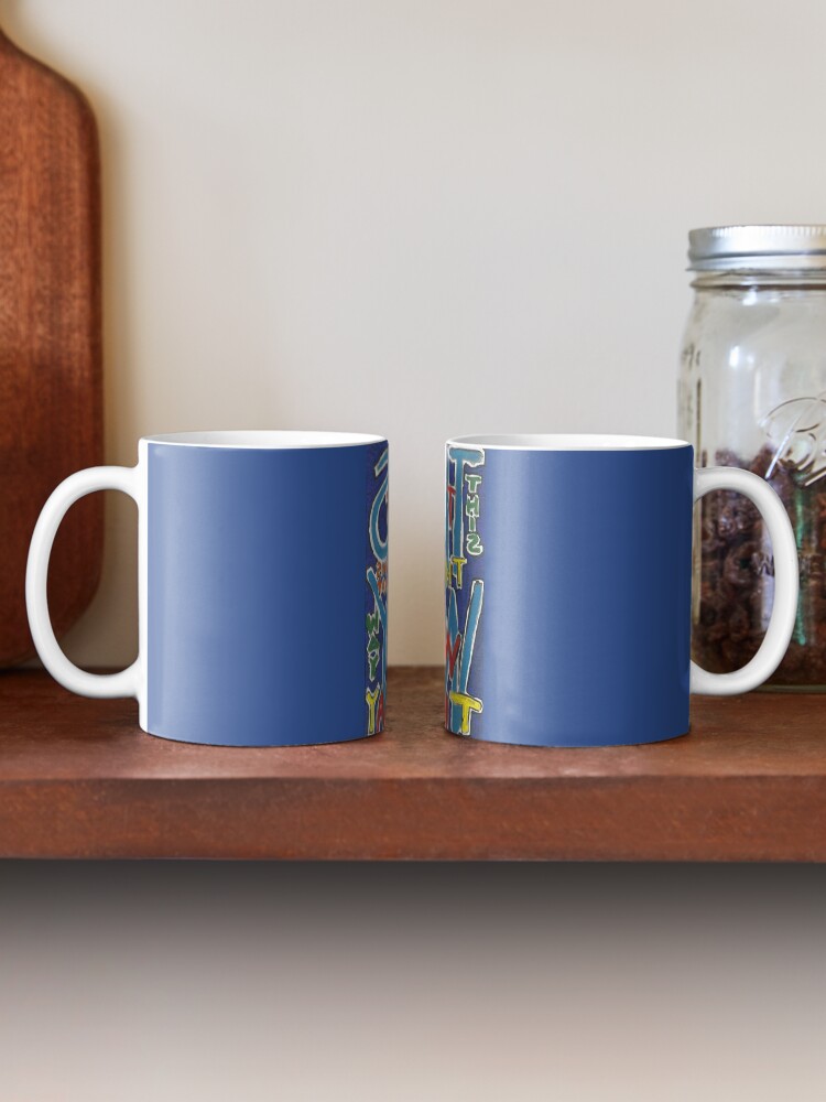 Thumbnail 2 of 6, Coffee Mug, This Way - Brianna Keeper Painting designed and sold by willpate.
