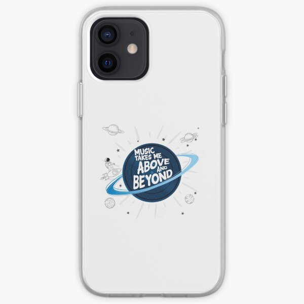 Music Takes Me Above And Beyond iPhone Soft Case