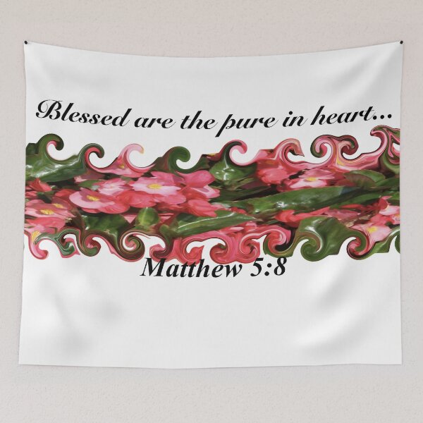 Item preview, Blessed are the pure in heart designed and sold by Kavie1970.