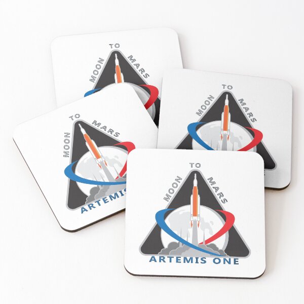 Item preview, Artemis Mission One Logo designed and sold by Nikki SpaceStuffPlus.