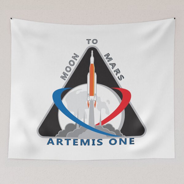 Item preview, Artemis Mission One Logo designed and sold by Nikki SpaceStuffPlus.