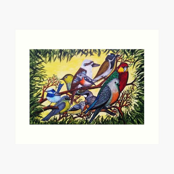 Item preview, Birds of Castlemaine designed and sold by davidfraser.
