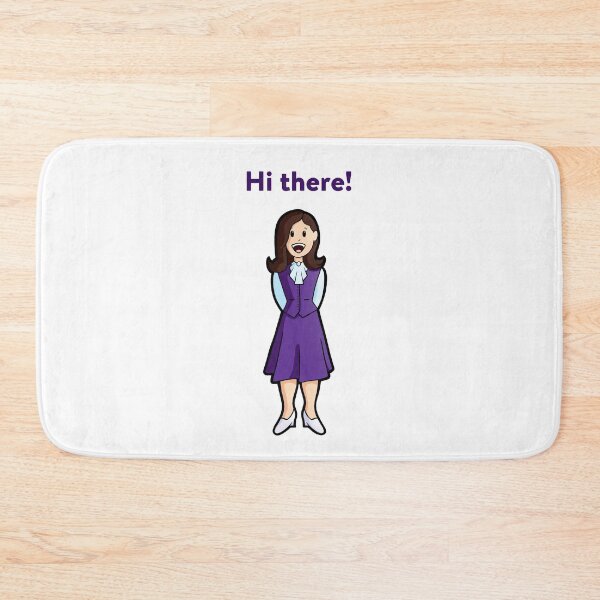 Item preview, Hi There! (Janet - The Good Place) designed and sold by GoldenArchelon.