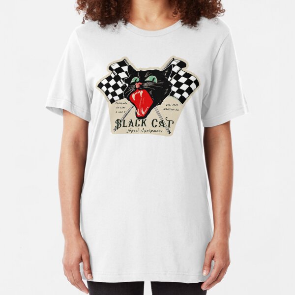 Black Cat Speed Equipment Slim Fit T-Shirt