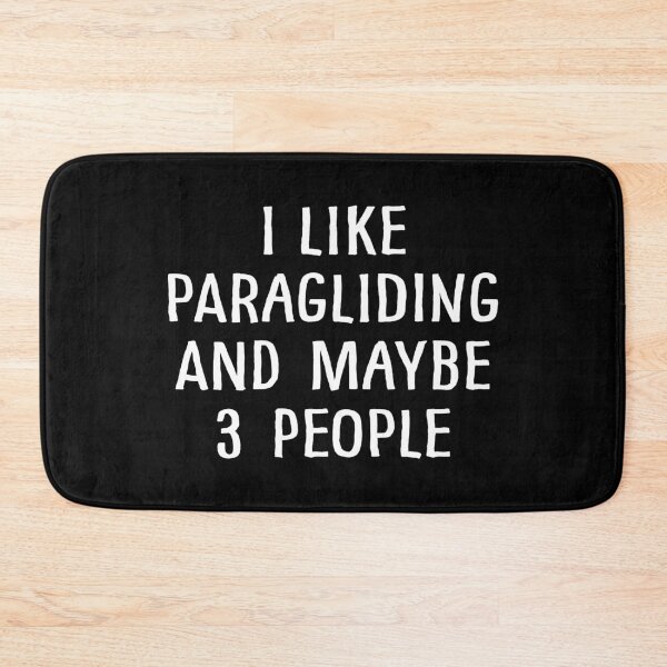 Item preview, I Like Paragliding and Maybe 3 People designed and sold by teesaurus.