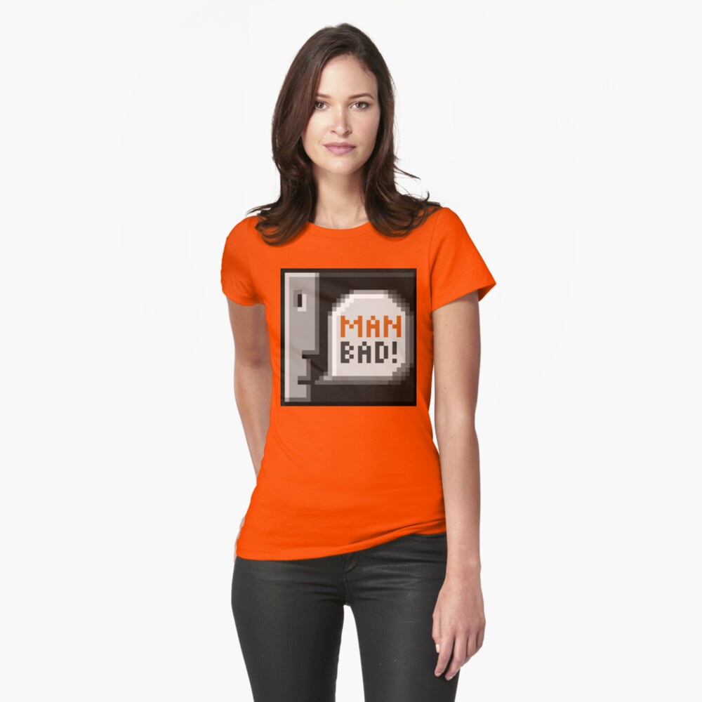 orange man bad shirt
