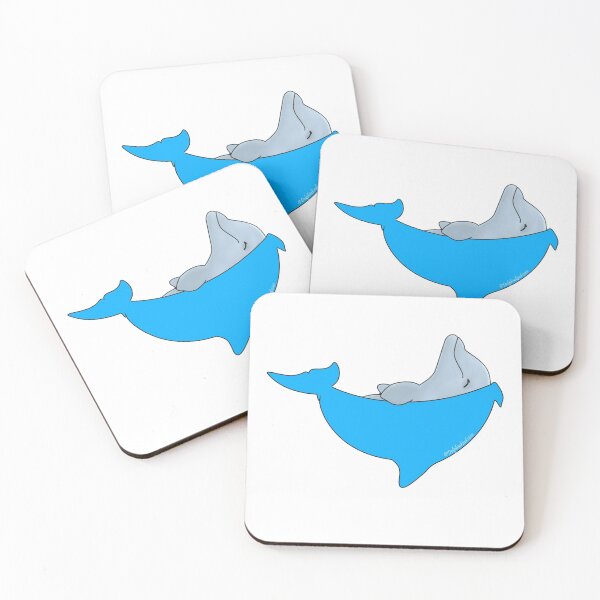 Item preview, Baby Dolphin with Blue Blanket designed and sold by Delfyn Studios.