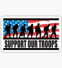 SUPPORT OUR TROOPS Sticker