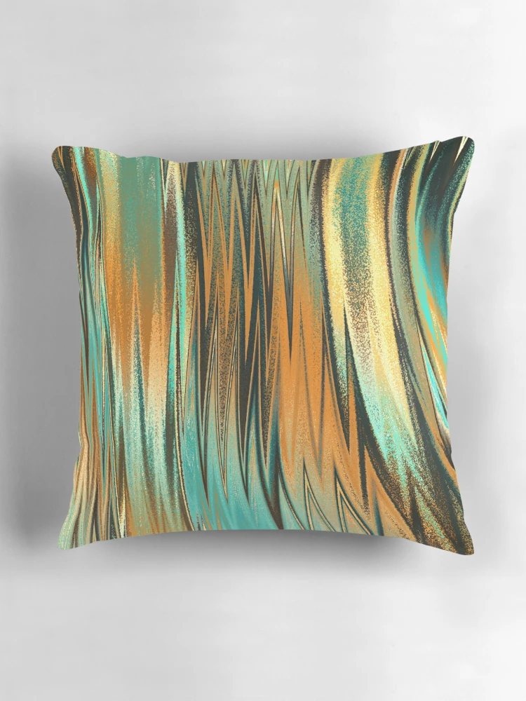 Thumbnail 3 of 4, Pillow, Ocean Sunset designed and sold by Mandala Of Life.