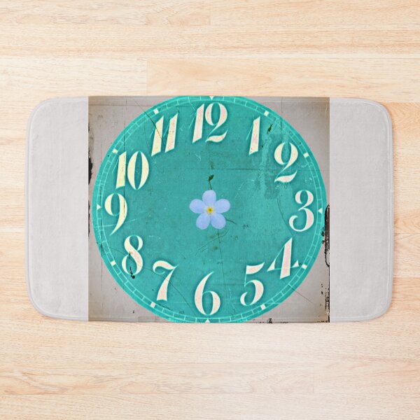 Item preview, Retro Flower Gray Green Blue designed and sold by PageDesigns.