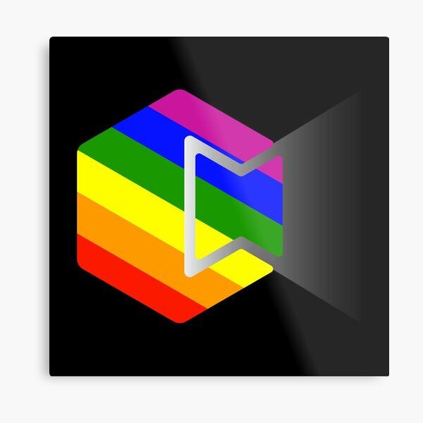Pride Lithmage Logo Metal Print