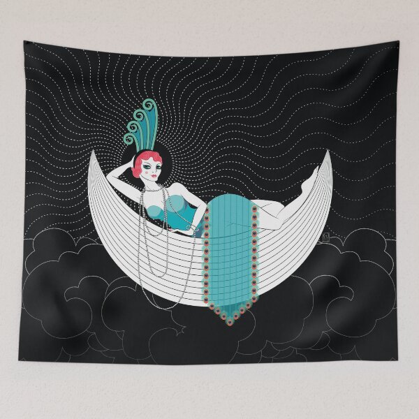 Item preview, Reclining Moon Woman designed and sold by Sascha Parbery.