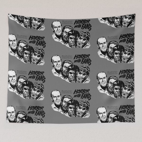 Item preview, Horror With Fangs splashpage - (Eerie Publications) designed and sold by toppestpower.