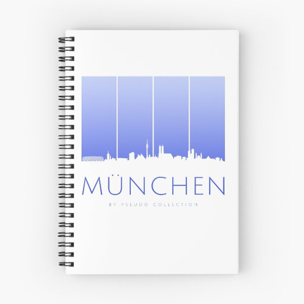 Item preview, Skyline Munich Blue designed and sold by PCollection.