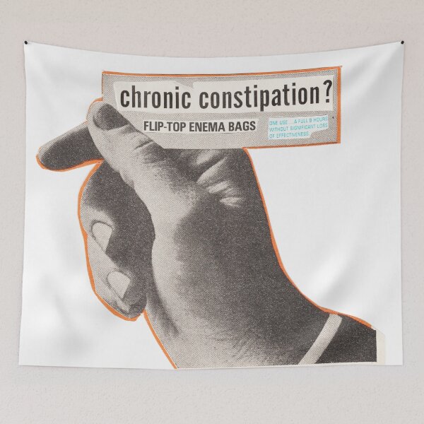 Item preview, Chronic constipation advertisement  designed and sold by John-Paul Sanders.