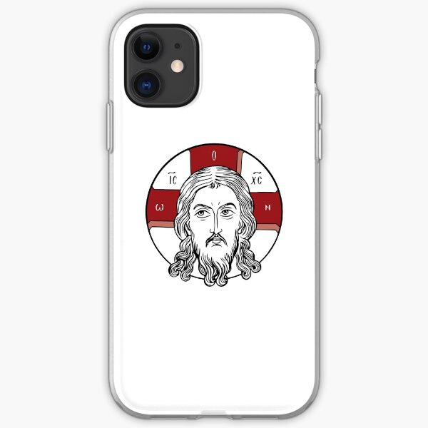 Icon Not Made With Hands | The Holy Face | Face of Christ iPhone Soft Case
