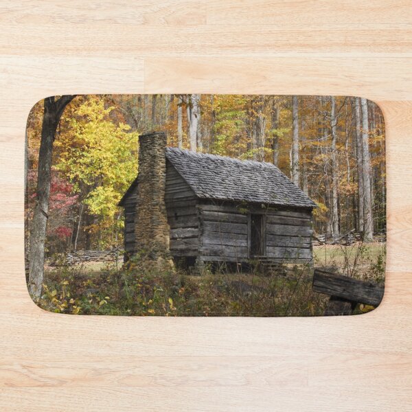 Item preview, Smoky Mountain Rustic Fall Cabin in the Woods, Gatlinburg, Tennessee USA designed and sold by Gsallicat.