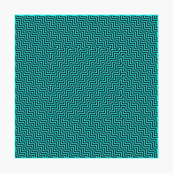 #Op #art - art movement, short for optical art, is a style of visual art that uses optical illusions #OpArt #OpticalArt Photographic Print
