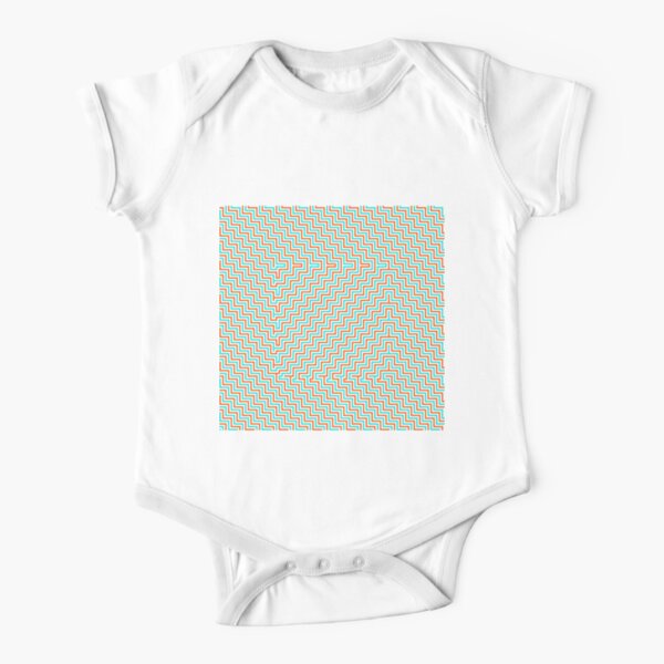 #Op #art - art movement, short for optical art, is a style of visual art that uses optical illusions #OpArt #OpticalArt Short Sleeve Baby One-Piece