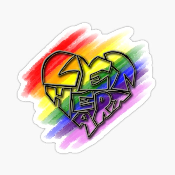 Let Heart - Pride Sticker