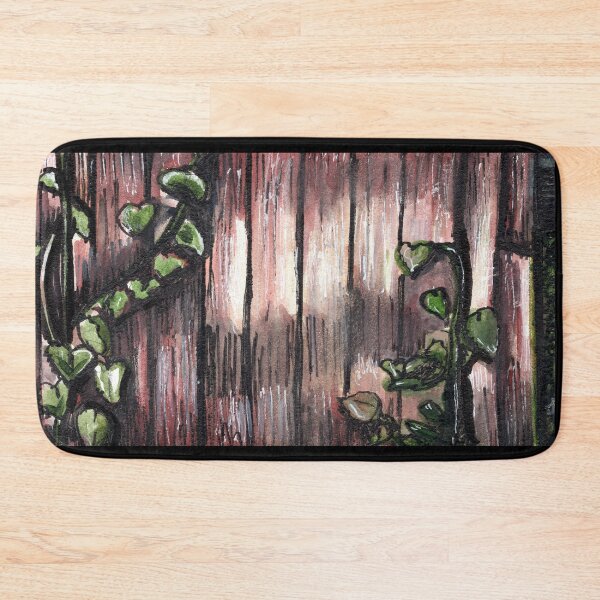 Item preview, Illustrative Watercolor of a Side of a Building with Ivy designed and sold by KLoganArt.